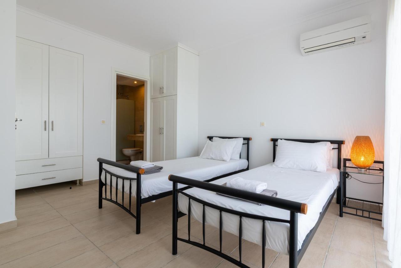 Villa Milena With Private Pool, Vlicha Beach Lindos Экстерьер фото