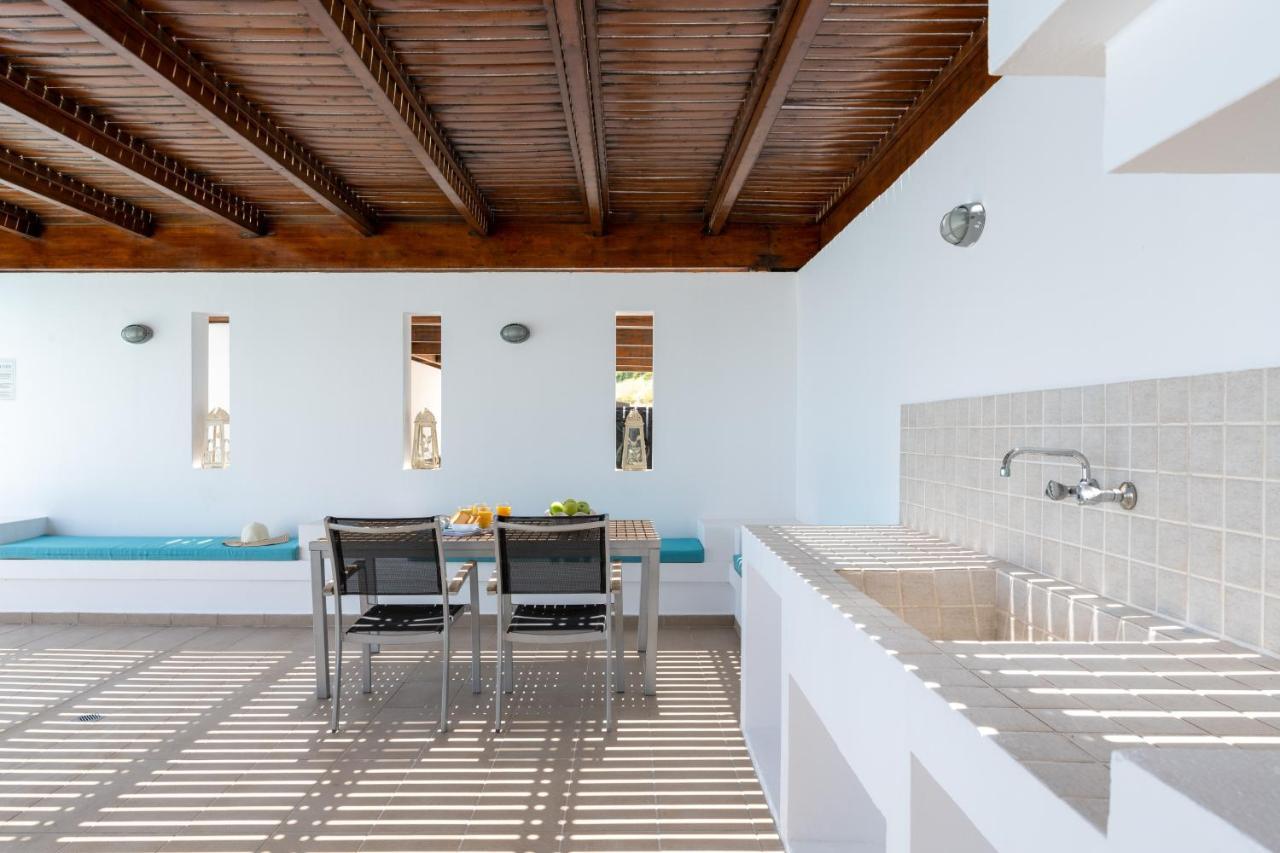 Villa Milena With Private Pool, Vlicha Beach Lindos Экстерьер фото